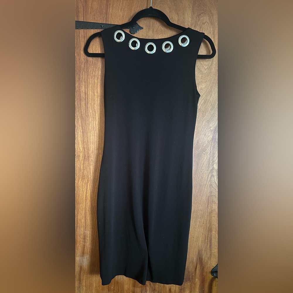 Dress by Evovorro size Sm medallion pieces around the neck pullover